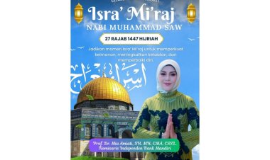 Prof. Mia Amiati: Memaknai Peringatan Isra’ Mi’raj