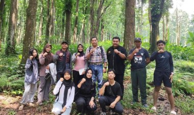 Pembinaan Pada Pencinta Alam Milienial, Perhutani Banyuwangi Barat Gandeng Cipayung Plus Banyuwangi